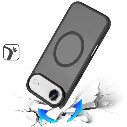 For Apple iPhone 17 Air (6.6") MagSafe Compatible Case Hybrid Soft TPU Bumper Hard Translucent Matte Back Slim Shockproof Case Cover