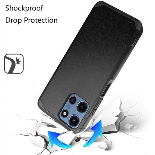 Phone Case for Motorola Moto G Play 5G 2026 Slim Tough Shockproof Heavy Duty Hybrid Armor Anti Slip Durable Grip Dual Layer TPU Protective Hard Shell Cover