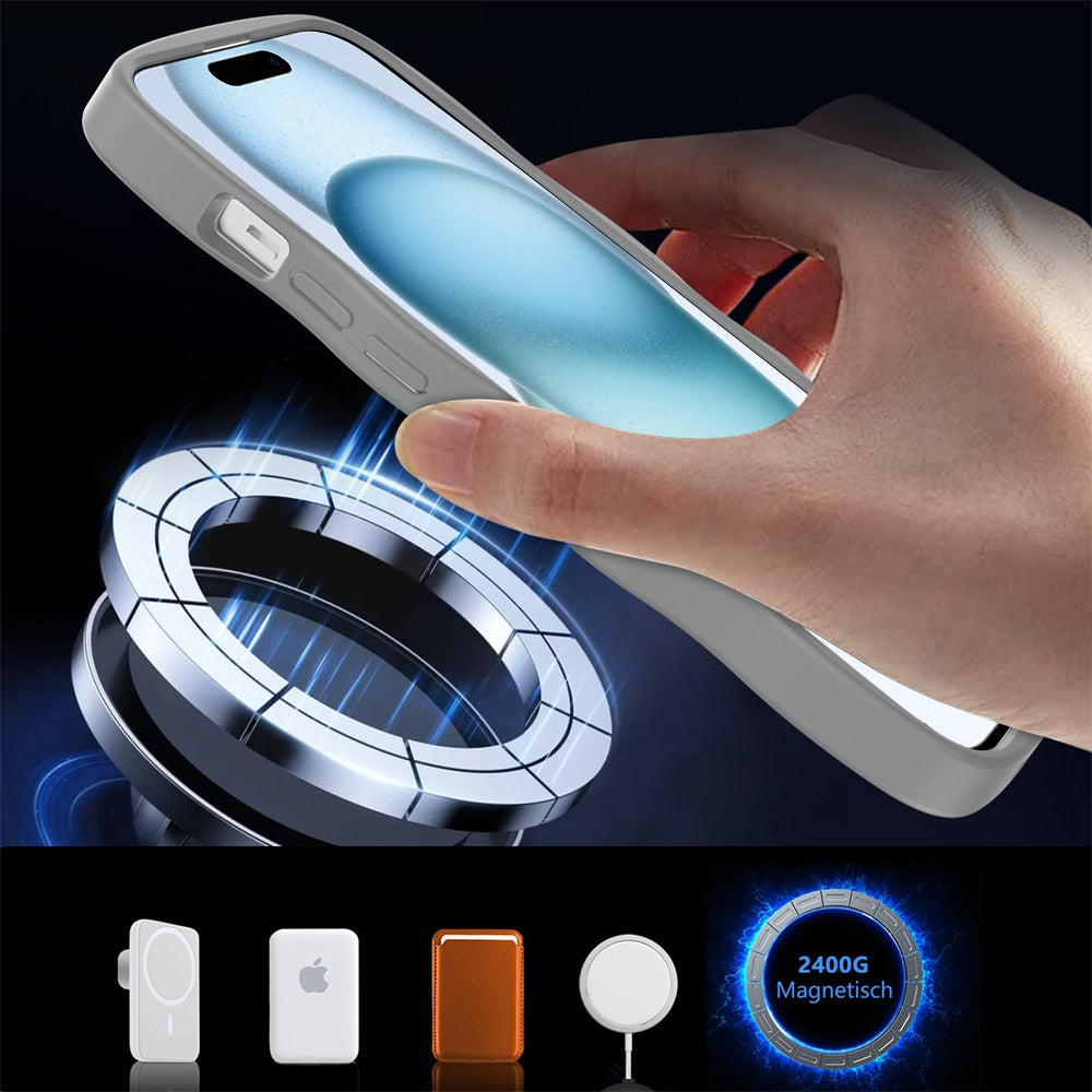 For Samsung Galaxy S26 Grip Hand Magnetic Hybrid Case Shockproof Protection Matte Skin Rubber TPU + PC Case Cover