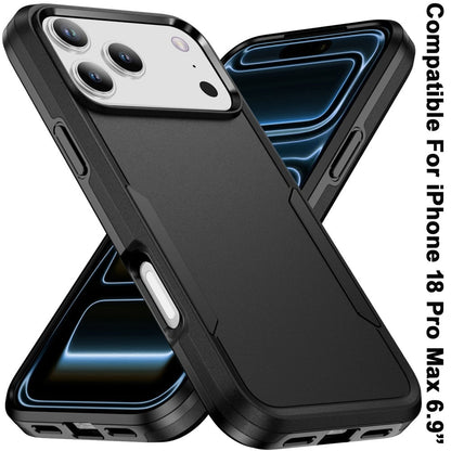 Phone Case for Apple iPhone 18 Pro Max Tough Hybrid Shockproof Rugged Dual Layer Durable Impact Resistant Drop Protection Heavy Duty Bumper Cover
