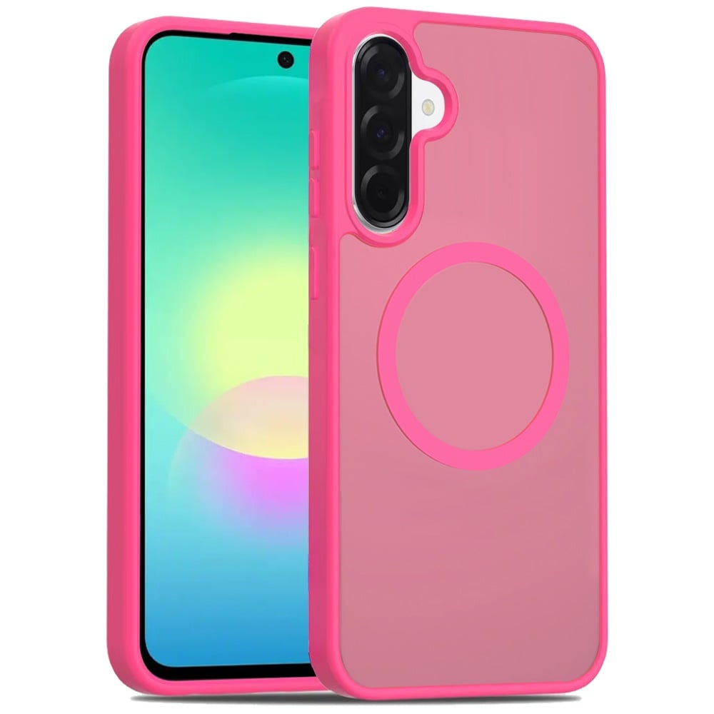 Phone Case for Samsung Galaxy A27 Magnetic Matte Hybrid Shockproof Smooth Grip Durable Camera Protection Anti-Slip Soft Touch TPU Armor Cover