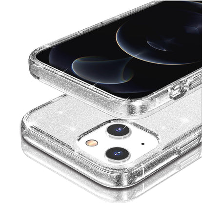 For Apple iPhone 16 Pro Max (6.9") Premium Glitter Shiny Sparkle Bling [MagSafe Compatible] TPU Rubber Hard PC Back Hybrid Case Cover