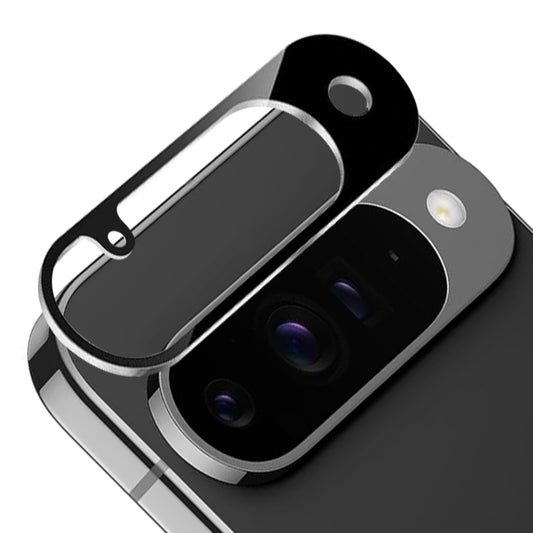 For Google Pixel 10 Pro XL Camera Lens Protector Tempered Glass with Colored Edge – Anti-Scratch, HD Clarity, Easy Install Protector Black