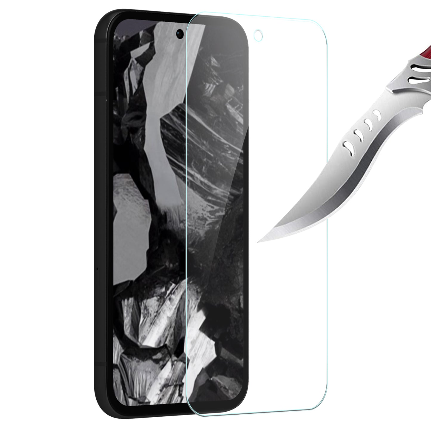 For Google Pixel 10 Pro XL Screen Protector Tempered Glass Premium HD Clear, Case Friendly, 9H Hardness, 3D Touch Accuracy, Anti-Bubble Film Glass Protector Clear