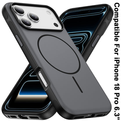 Phone Case for Apple iPhone 18 Pro Super Magnetic Compatible with MagSafe Matte Hybrid TPU Shockproof Protective Durable Grip Edge Slim Fit Cover