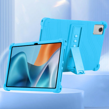 Tablet Case for Motorola Moto Pad 2026 (11") Thick Shockproof Silicone Heavy Duty Rugged Hybrid Full Body Drop Protection Detachable Stand Cover