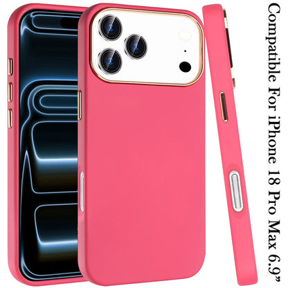 Hybrid Silicone TPU Rubber Chromed Edge TPU Bumper Reinforced Corners Shock Absorbing Protection