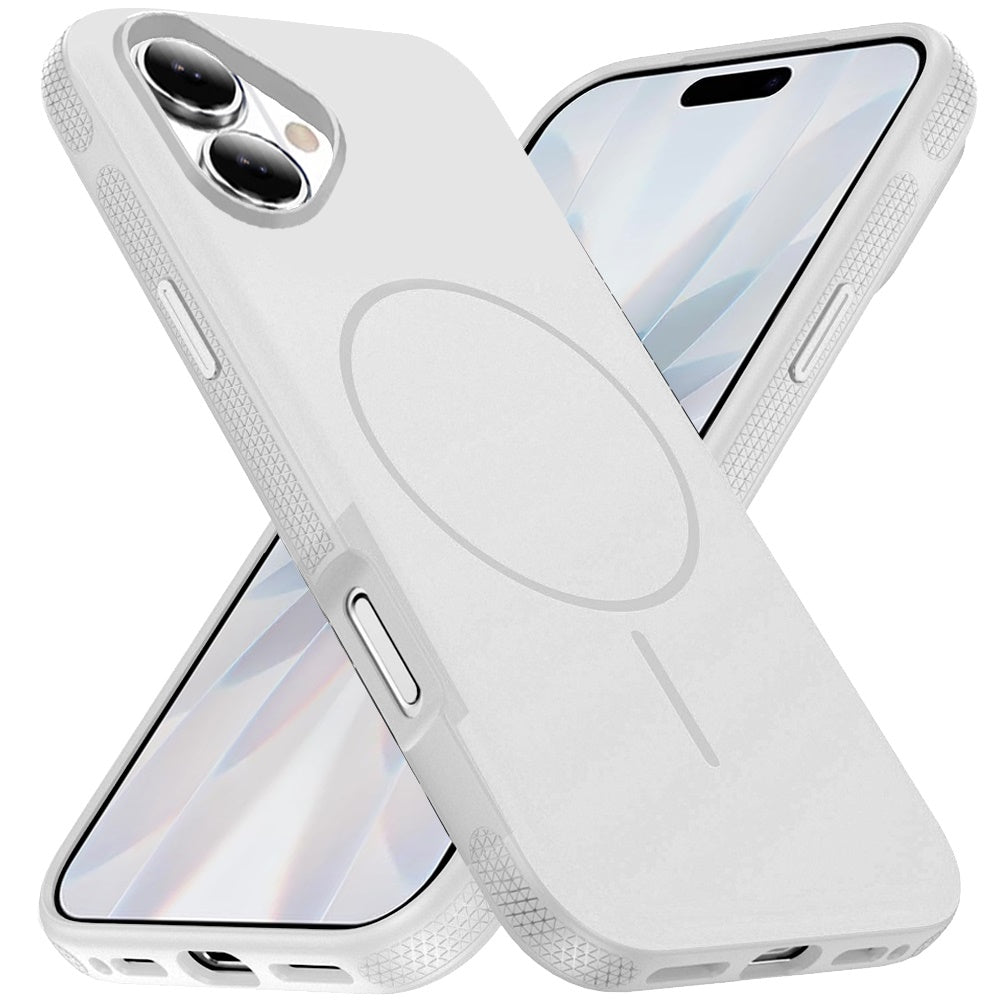 Phone Case for Apple iPhone 17 Super Magnetic Matte Hybrid Shockproof Thick Protective Durable Grip Anti Scratch Premium Edge Slim Fit Cover