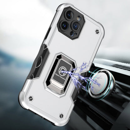 Hybrid Stand Magnetic Ring Holder Kickstand Heavy Duty Rugged Drop Silicone & Hard PC Shockproof