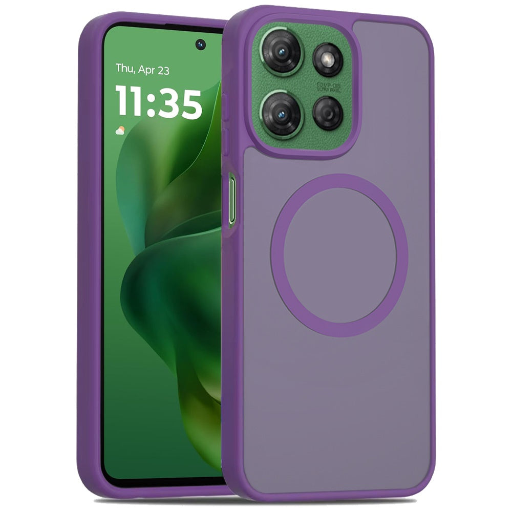 For Motorola Moto G Power 5G 2027 MagSafe Compatible Case Hybrid Soft TPU Bumper Hard Translucent Matte Back Slim Shockproof Case Cover