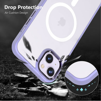 For Samsung Galaxy S25+ S25 Plus /S24+ Compatible with MagSafe Strong Magnetic Slim Translucent Matte Back TPU Shockproof Design Case Cover