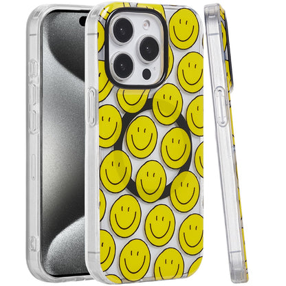 For Apple iPhone 16 Pro Max Durable Fashion IMD Printed Design TPU Slim Shockproof Protective Case with Stylish Pattern Case Cover