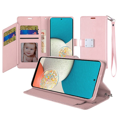 For iPhone XR Wallet Cases PU Leather with Credit Card /ID /Cash Holder Slot Dual Flip Book Pouch, Stand and Strap Case Cover