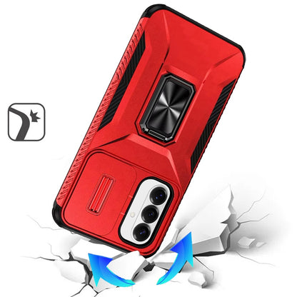 Phone Case for Samsung Galaxy S26 FE /Fan Edition Magnetic Ring Stand Camera Protection Shockproof Heavy Duty Kickstand Rugged Grip Anti Scratch Hybrid Cover