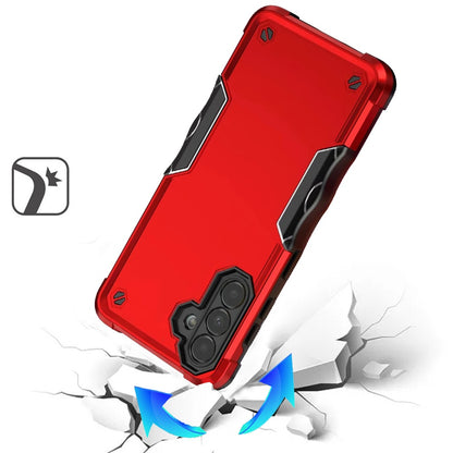For Samsung Galaxy A36 Slim Tough Shockproof Hybrid Heavy Duty 2in1 Dual Layer TPU Bumper Rugged Rubber Defend Armor Case Cover