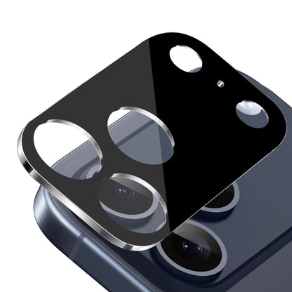 Camera Lens Protector for Apple iPhone 18 Pro Max Camera Lens Tempered Glass 2.5D Scratch Resistant Anti Fingerprint HD Clear Protective Color Edge Black