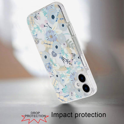 For Apple iPhone 16 Pro Double Layer IMD Stylish Magnetic Hybrid Shockproof Durable Fashion Design Secure Grip Slim TPU Case Cover