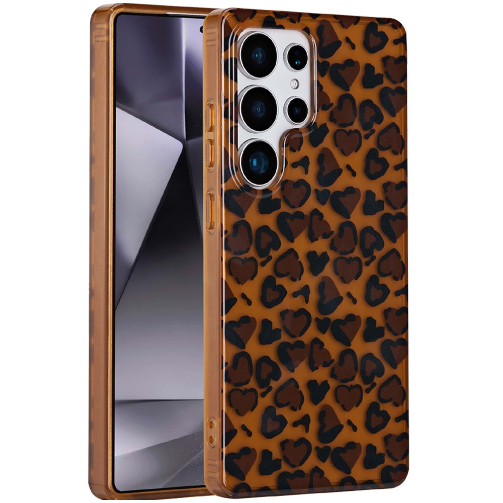 For Samsung Galaxy S24 Ultra Fashion Layer Design Slim IMD TPU Protective, Shockproof Hybrid Stylish Durable Hard PC Case Cover