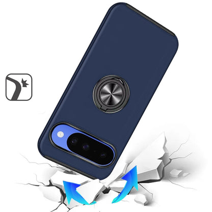 Phone Case for Google Pixel 11 / 11 Pro Invisible Ring Stand Shockproof Anti Slip Durable Grip Protective Hybrid Slim Fit Magnetic Car Mount Holder Cover