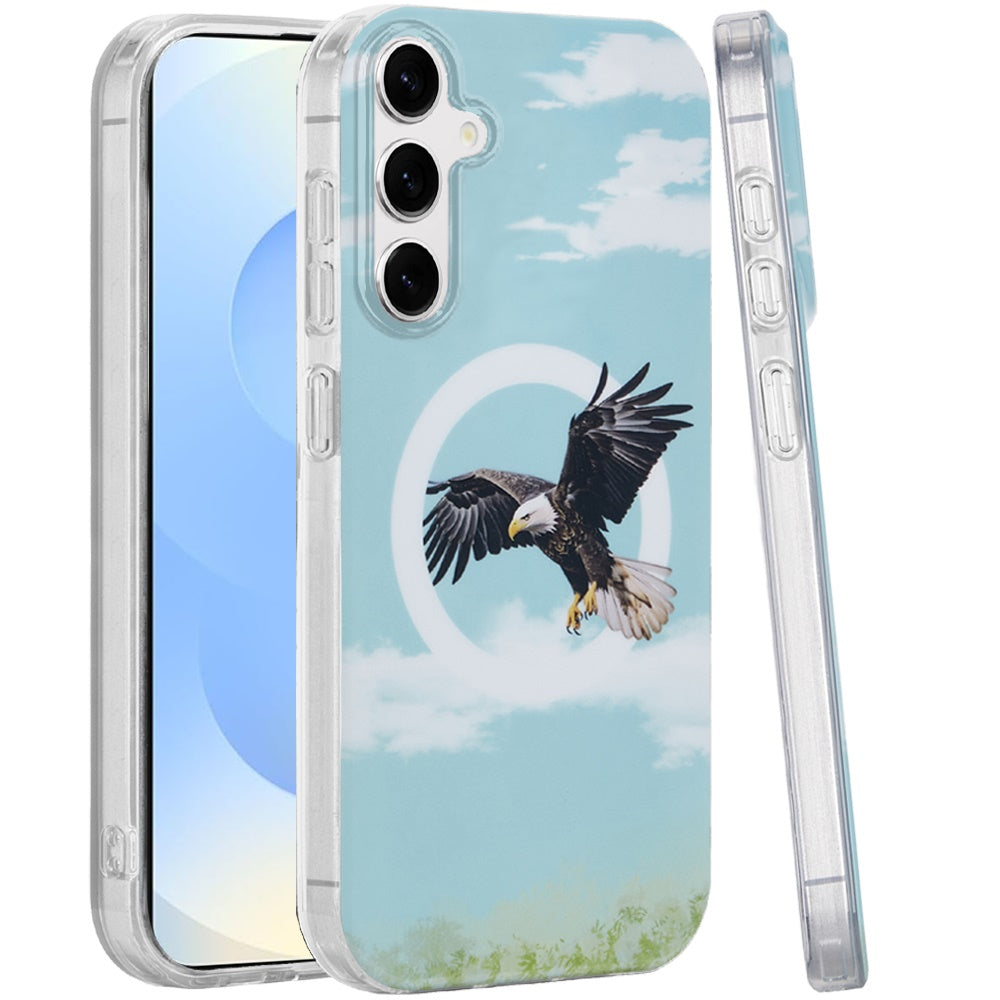 For Samsung Galaxy S25 /S24 Durable Fashion IMD Printed Design TPU Slim Shockproof Protective Case with Stylish Pattern Case Cover