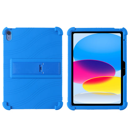 Tablet Case for iPad (A16) 11th /10th Gen 2025/2022 (10.9") Thick Shockproof Silicone Heavy Duty Rugged Hybrid Full Body Drop Protection Detachable Stand Cover
