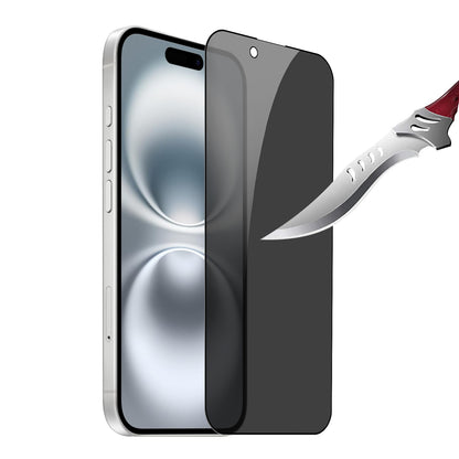 Screen Protector for Apple iPhone 18 Pro Tempered Glass Screen Protector Privacy Anti-Spy Anti Peeping 9H, Black Screen Guard Easy to Install Cover Black