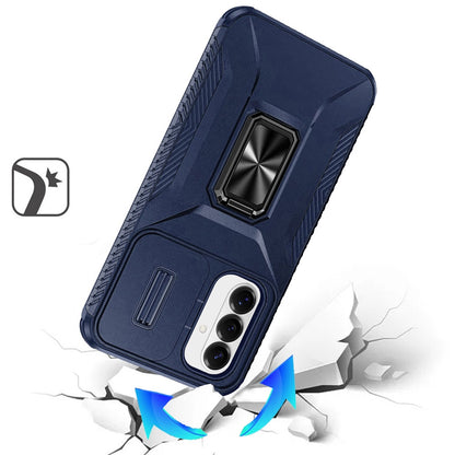 Phone Case for Samsung Galaxy S26 FE /Fan Edition Magnetic Ring Stand Camera Protection Shockproof Heavy Duty Kickstand Rugged Grip Anti Scratch Hybrid Cover
