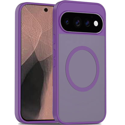 Magnetic Matte Hybrid Shockproof Smooth Grip Durable Camera Protection Anti-Slip Soft Touch TPU Armor