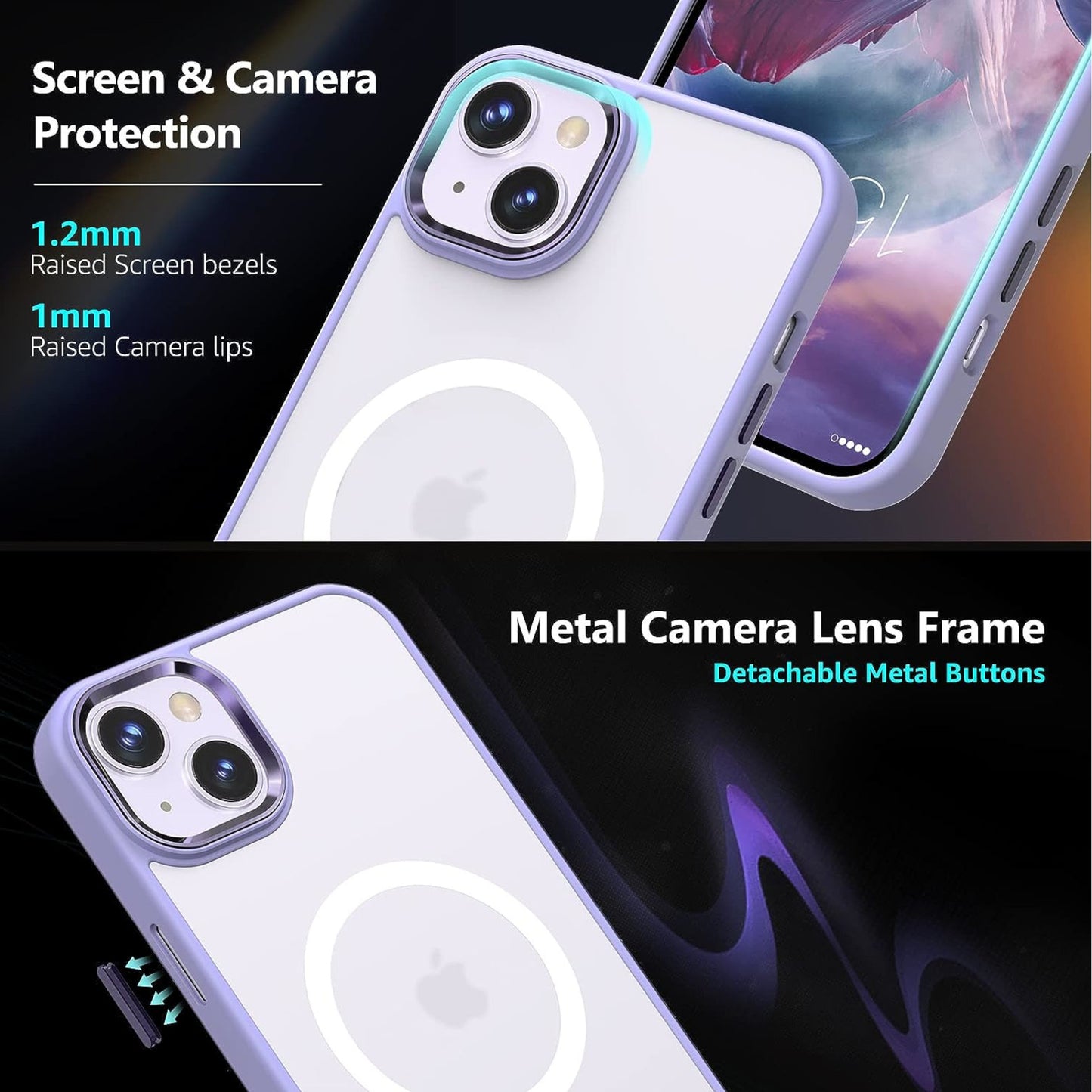 For Samsung Galaxy S25 EDGE Compatible with MagSafe Strong Magnetic Slim Translucent Matte Back TPU Shockproof Design Case Cover