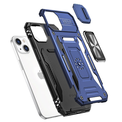 Tough Metal Ring Shockproof Sliding Camera Window Hybrid Armor Rugged Anti Slip Heavy Duty Grip