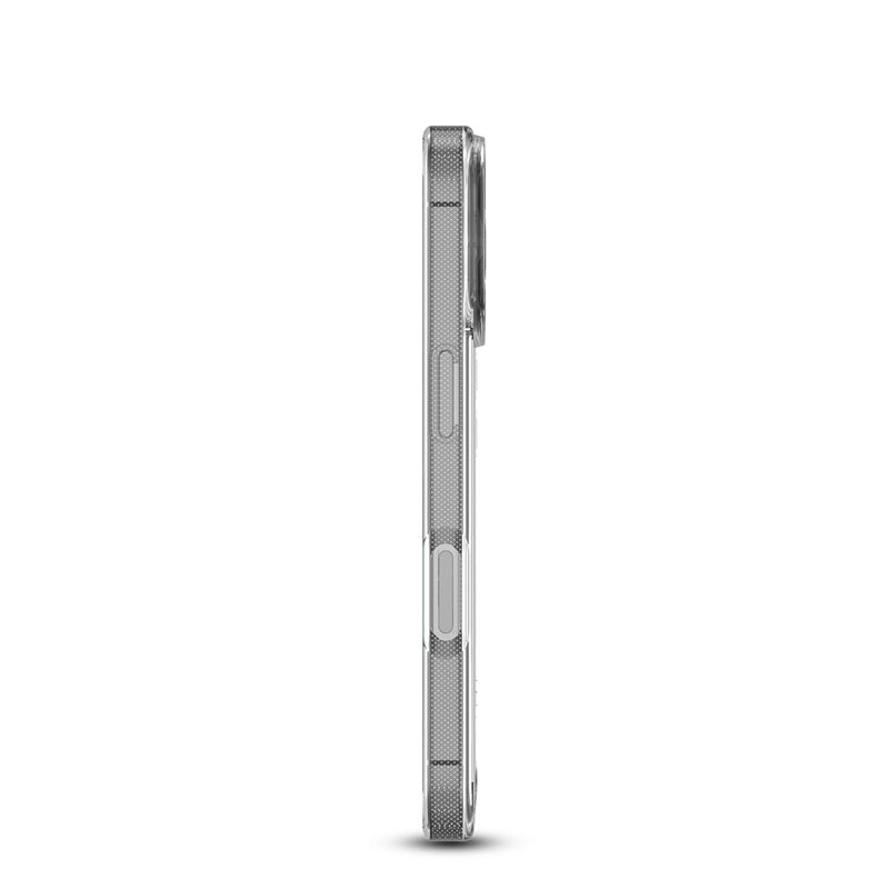 For Sturdy Case Gummy Rubber Hard Silicone TPU Slim Fit Cover for Apple iPhone 16 Plus - Highly Transparent Clear Case Cover Clear
