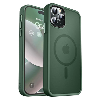 For Samsung Galaxy S24 FE /Fan Edition Compatible with MagSafe [Strong Magnetic] Slim Translucent Matte Back TPU Shockproof Case Cover