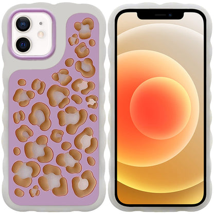 Phone Case for Apple iPhone 12 /12 Pro Fashionable Silicone Textured Decorative Design Pattern Protective Rubber TPU Hybrid Protection Cover