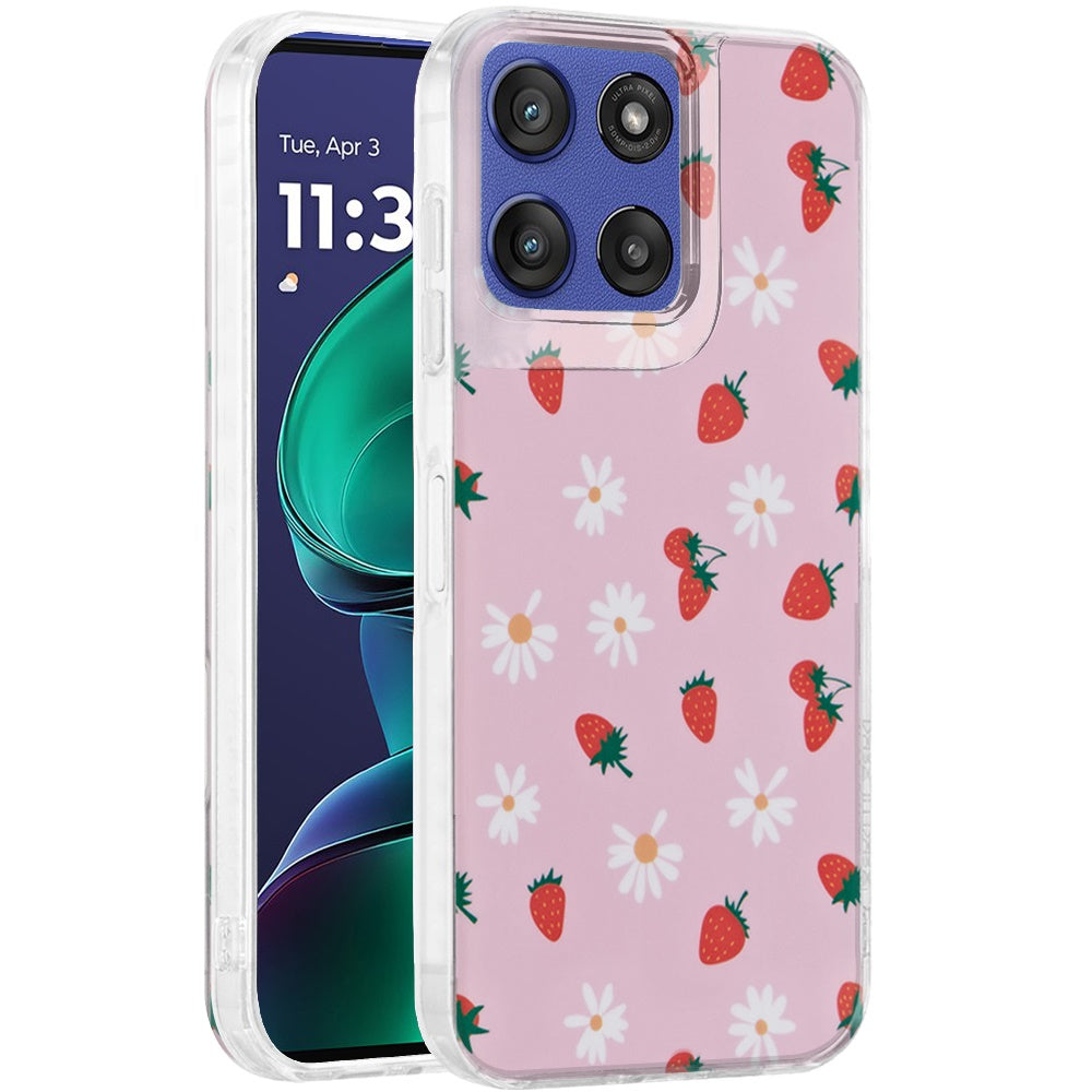 For Motorola Moto G Stylus 5G 2026 /2025 Fashion Layer Design Slim IMD TPU Protective, Shockproof Hybrid Stylish Durable Hard PC Case Cover