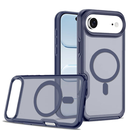 For Apple iPhone 17 Air (6.6") Slim & Durable Compatible with MagSafe Hybrid Shockproof Glossy Oil Protective Dual Layer TPU + PC Case Cover