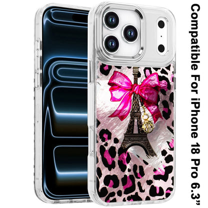 Luxury Glitter Epoxy Design Chrome Metallic Edge Shockproof Protective Stylish Fashion Durable Slim Premium Finish