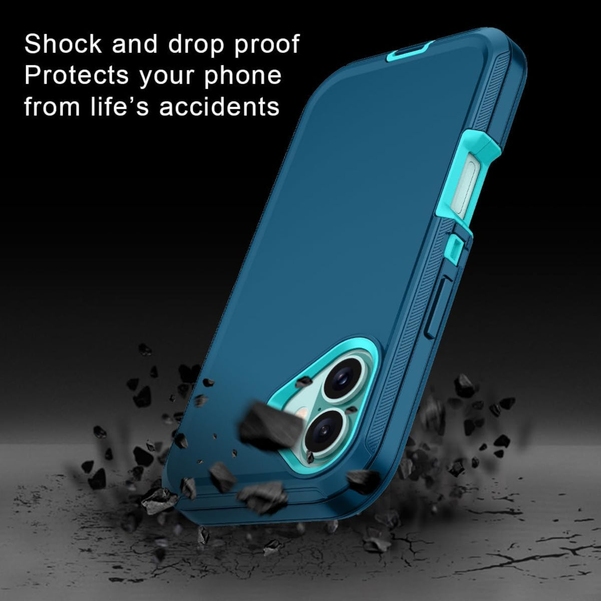 For Samsung Galaxy S25 Ultra Delux Armor Case Shockproof Rugged 3-Layer Protection Hybrid Heavy Duty with Enhanced Durability Case Cover