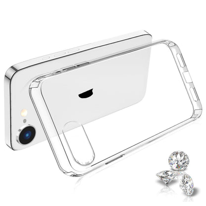 Phone Case Cover for Apple iPhone 13 Crystal HD Clear Back Hybrid Case TPU Bumper Frame Slim Shockproof Hard Defender Cover Clear