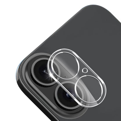 For Apple iPhone 16 Plus (6.7") Camera Lens Protector HD Clear Tempered Glass Back Camera Protector, Case Friendly, Ultra-Thin, Easy Installation Protector Clear