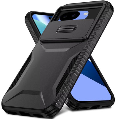 Phone Case for Google Pixel 10A Shockproof Hybrid Rugged Grip Camera Window Guard Window Protective Heavy Duty Slim Textured Design Cover