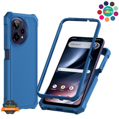 For AT&T Motive Pro 2 Full-Body Dual Layer Hybrid Case Slim, Drop-Proof TPU Hard PC, Durable Corner Front Bumper Protector Case Cover