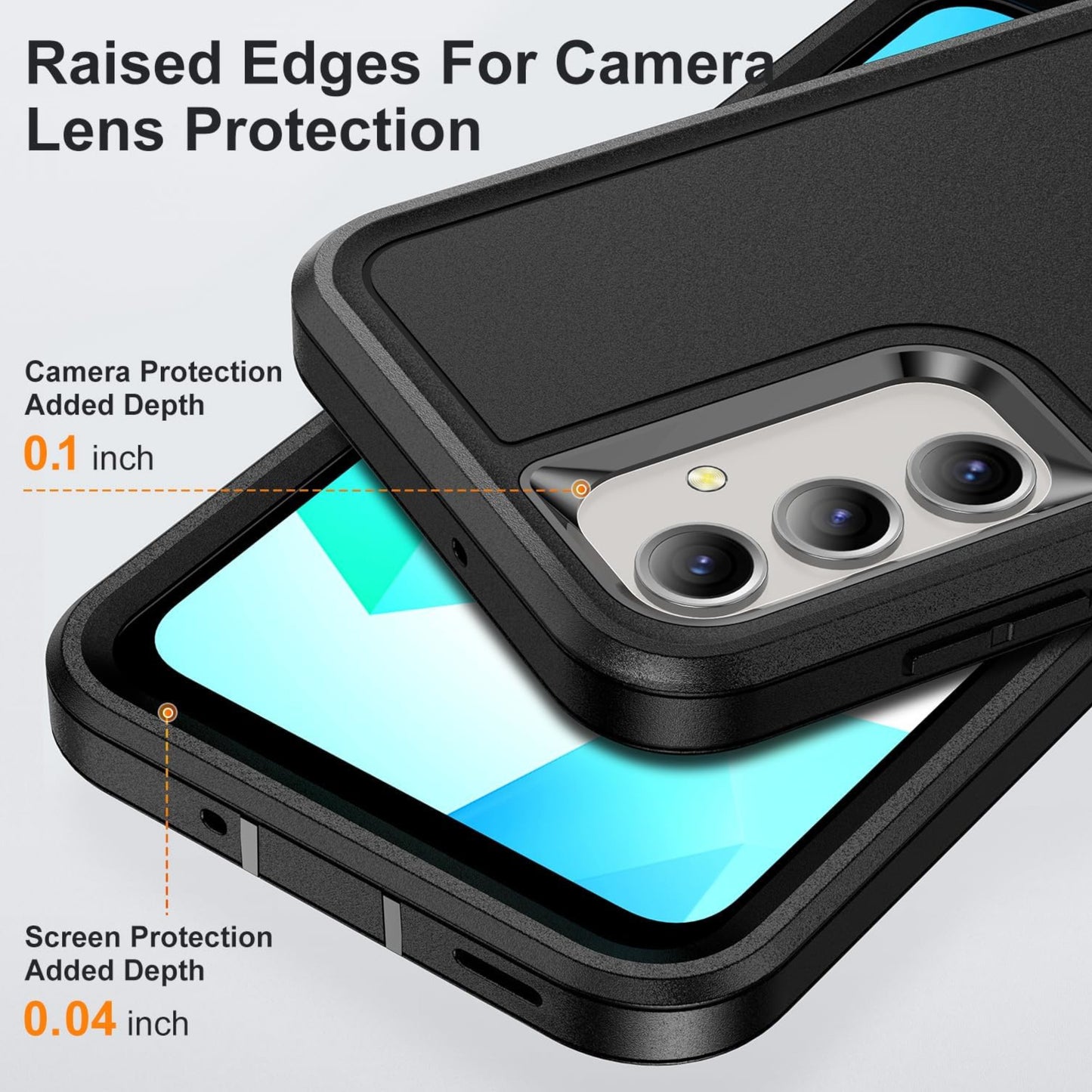 For Motorola Moto G 5G 2026 / Moto G Play 2026 Sturdy Shockproof Hybrid with Built-in Kickstand – Heavy Duty Protection, Drop-Resistant Case Cover