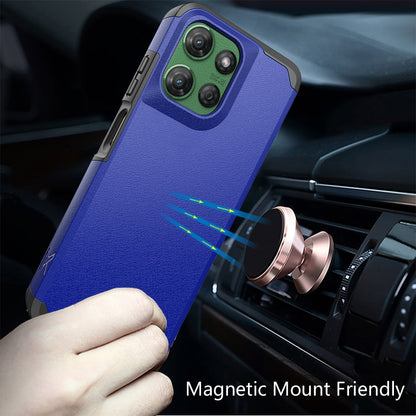 For Motorola Moto G Power 5G (2025) Slim Tough Shockproof Hybrid with Dual Layer Hard PC + TPU Protection, Armor for Strong Drop & Impact Resistance Case Cover