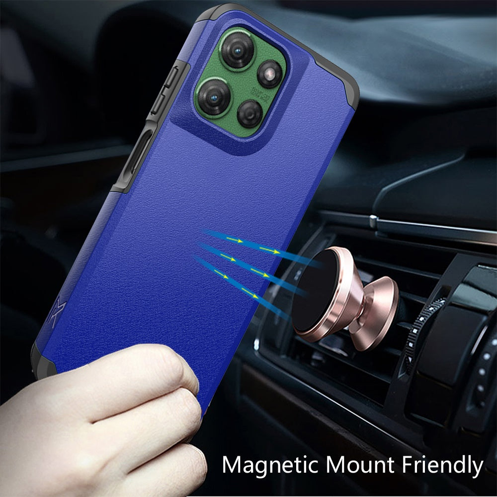For Motorola Moto G 5G 2025 Slim Tough Shockproof Hybrid with Dual Layer Hard PC + TPU Protection, Armor for Strong Drop & Impact Resistance Case Cover