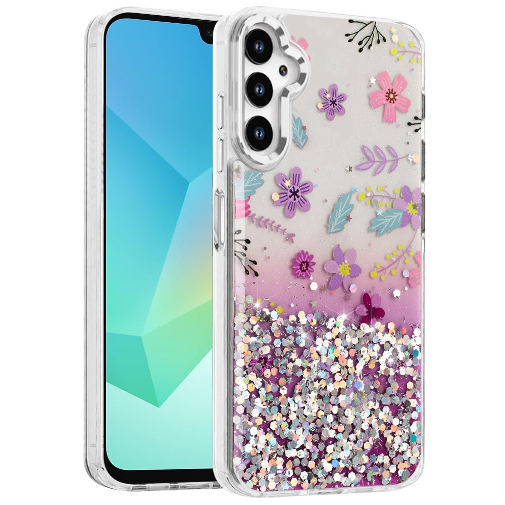 For Samsung Galaxy A16 5G Fashion Beautiful Epoxy Design Hybrid Fashion Stylish TPU Protective, Shockproof Hybrid PC Case Cover