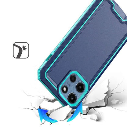 For Motorola Moto G 5G 2026/2025 Tough Modern Fused Hybrid Armor Hard PC TPU Rubber Shockproof Drop Protection Impact Case Cover
