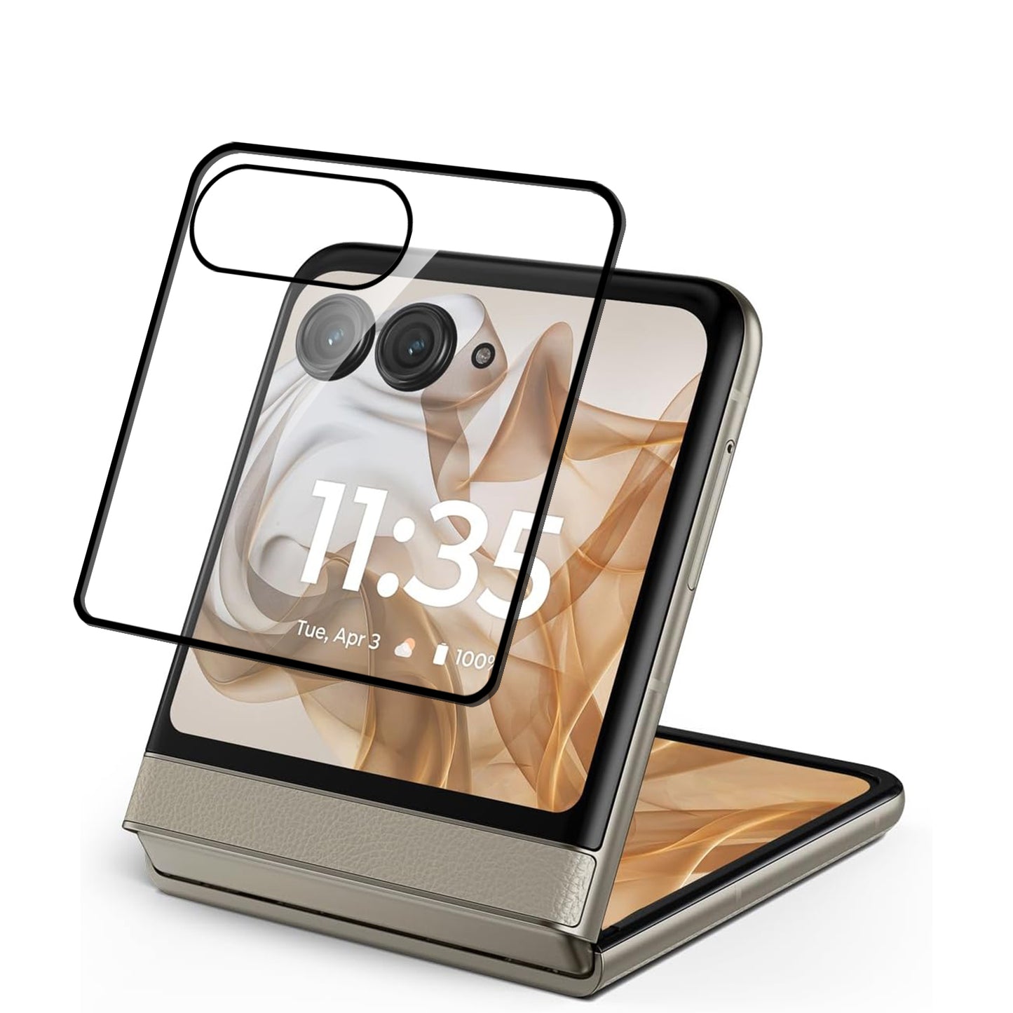 Front Tempered Glass Screen Protector Designed to allow Full functionality Black Edged 9H Glass Full Coverage