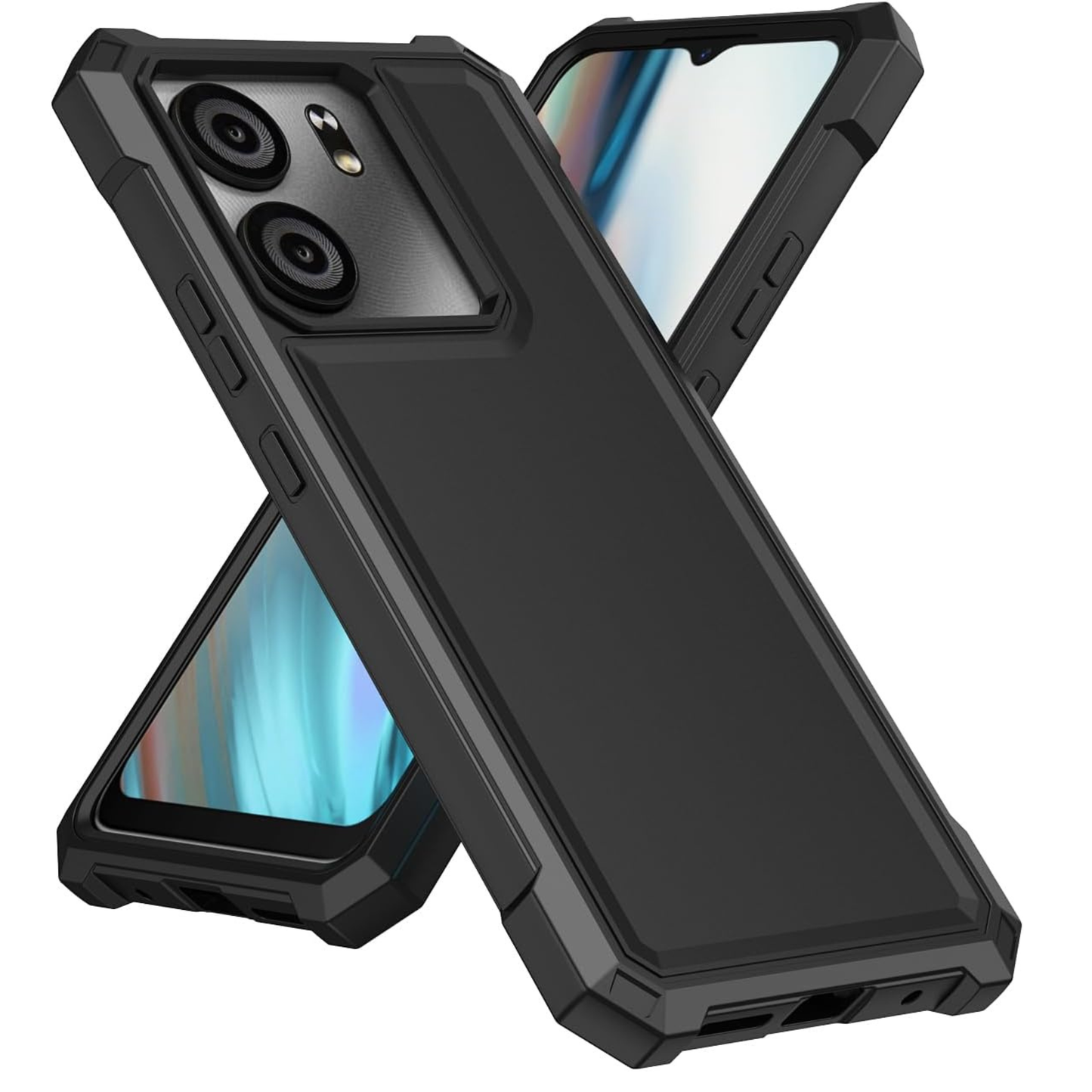 Phone Case Cover for Cloud Mobile Stratus C8 Prime Full-Body Dual Layer Hybrid Case Slim, Drop-Proof TPU Hard PC, Durable Corner Front Bumper Protector Cover