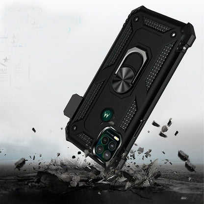 For Samsung Galaxy A16 5G Belt Clip Holster Ring Stand Holder, Military Grade Fit Magnetic Car Mount Shockproof Hybrid Case Cover Black