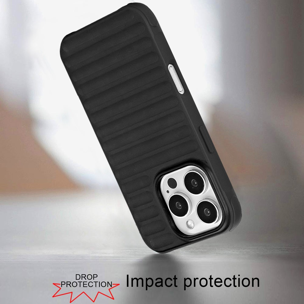 For Apple iPhone 16 Plus (6.7") Pattern Design Magnetic Chrome Hybrid Compatible with Magsafe Dual Layer Shockproof TPU Hard PC Back Case Cover